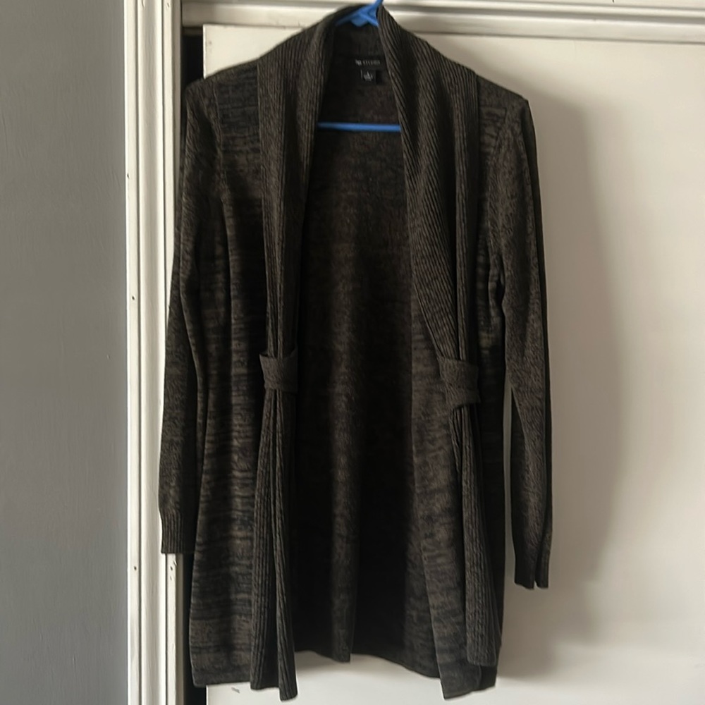 Dark green sweater